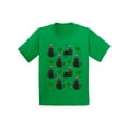thumbnail image 1 of Awkward Styles Christmas T-Shirt for Boys Girls Cat Xmas Pattern Kids T Shirts, 1 of 4