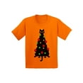 thumbnail image 1 of Awkward Styles Christmas T-Shirt for Boys Girls Cat Xmas Tree Kids T Shirts, 1 of 4
