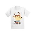 thumbnail image 1 of Awkward Styles Christmas T-Shirt for Boys Girls Cute Little Deer Xmas Kids T Shirts, 1 of 4
