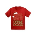 thumbnail image 1 of Awkward Styles Christmas T-Shirt for Boys Girls Dear Santa Define Good Xmas Toddler Shirt, 1 of 4