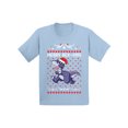 thumbnail image 1 of Awkward Styles Ugly Christmas T-Shirt for Boys Girls Merry Rexmas Xmas Toddler Shirt, 1 of 4