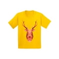 thumbnail image 1 of Awkward Styles Christmas T-Shirt for Boys Girls Pink Xmas Deer Kids T Shirts, 1 of 4