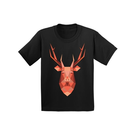 Awkward Styles Ugly Christmas T-Shirt for Boys Girls Pink Xmas Deer Toddler Shirt
