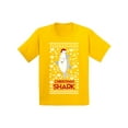 thumbnail image 1 of Awkward Styles Christmas T-Shirt for Boys Girls Shark Xmas Pattern Kids T Shirts, 1 of 4