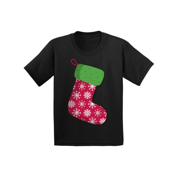 Awkward Styles Christmas T-Shirt for Boys Girls Stocking Snowflake Xmas Kids T Shirts