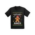 thumbnail image 1 of Awkward Styles Christmas T-Shirt for Boys Girls Xmas Gingerbread Man Kids T Shirts, 1 of 4