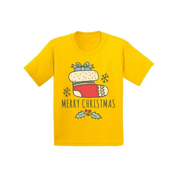 Awkward Styles Ugly Christmas T-Shirt for Boys Girls Xmas Stocking Kids T Shirts