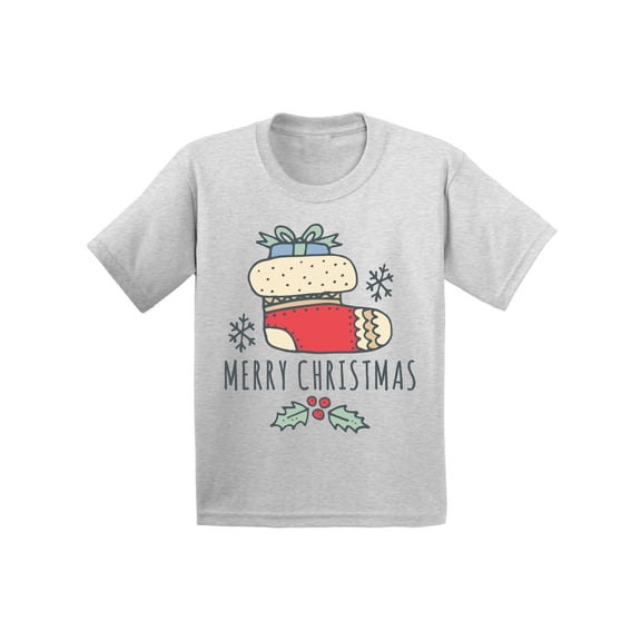 Awkward Styles Ugly Christmas T-Shirt for Boys Girls Xmas Stocking Kids T Shirts