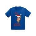 thumbnail image 1 of Awkward Styles Christmas T-Shirt for Boys Xmas Son Sloth Toddler Shirt, 1 of 4