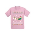 thumbnail image 1 of Awkward Styles Ugly Christmas T-Shirt for Girls Boys Auto Xmas Tree Toddler Shirt, 1 of 4
