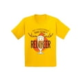 thumbnail image 1 of Awkward Styles Christmas T-Shirt for Girls Boys Cute Xmas Reindeer Kids T Shirts, 1 of 4