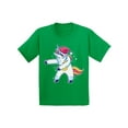thumbnail image 1 of Awkward Styles Christmas T-Shirt for Girls Boys Xmas Dancing Unicorn Kids T Shirts, 1 of 4