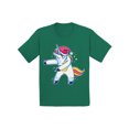thumbnail image 1 of Awkward Styles Christmas T-Shirt for Girls Boys Xmas Dancing Unicorn Toddler Shirt, 1 of 4