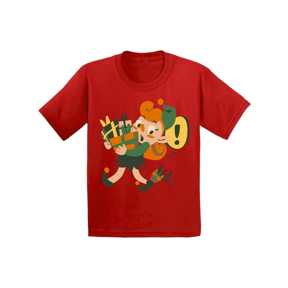 Awkward Styles Christmas T-Shirt for Girls Boys Xmas Elf Helpers Toddler Shirt