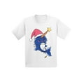 thumbnail image 1 of Awkward Styles Christmas T-Shirt for Girls Boys Xmas Narwhal Kids T Shirts, 1 of 4