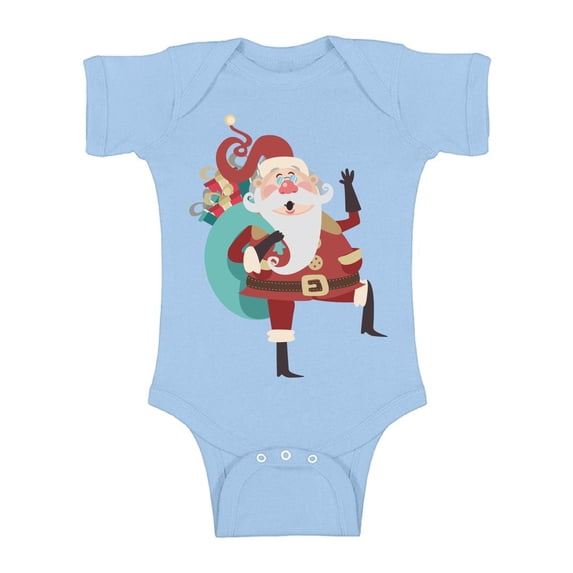 Awkward Styles Xmas Baby Outfit Bodysuit Christmas Cartoon Romper