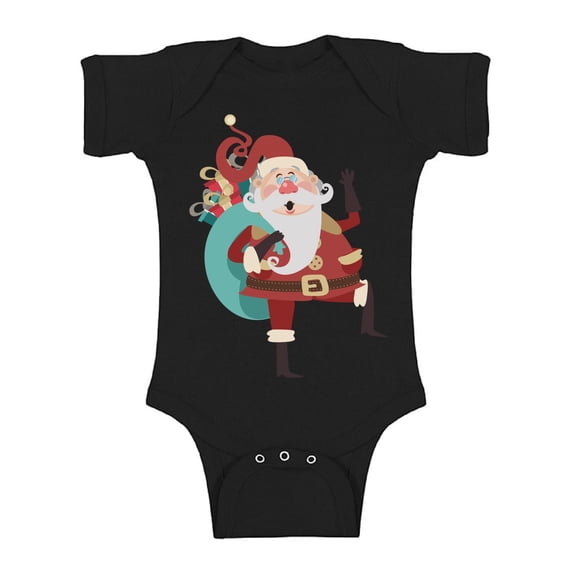 Awkward Styles Xmas Baby Outfit Bodysuit Christmas Cartoon Romper