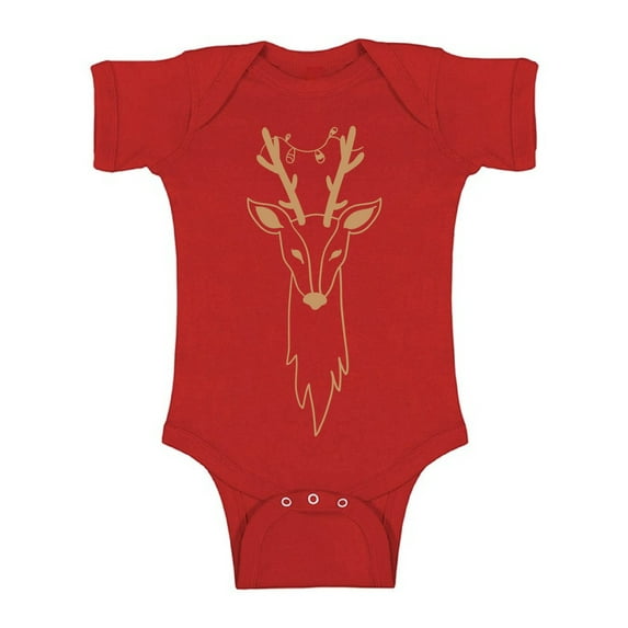Awkward Styles Xmas Baby Outfit Bodysuit Christmas Deer Romper