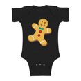 thumbnail image 1 of Awkward Styles Xmas Baby Outfit Bodysuit Christmas Gingerbread Romper, 1 of 4