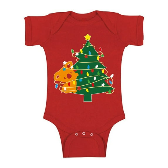Awkward Styles Xmas Baby Outfit Bodysuit Christmas Koala Romper