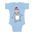 thumbnail image 1 of Awkward Styles Xmas Baby Outfit Bodysuit Christmas Penguin Cartoon Romper, 1 of 4