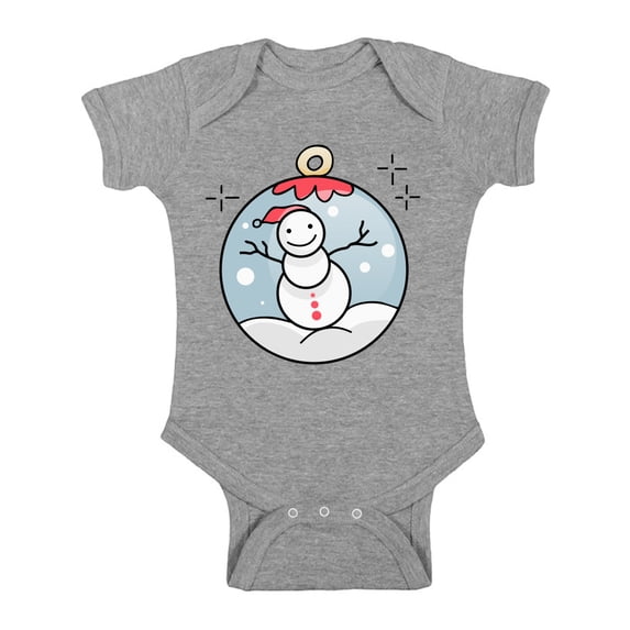 Awkward Styles Xmas Baby Outfit Bodysuit Christmas Snowman Romper