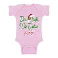 thumbnail image 1 of Awkward Styles Xmas Baby Outfit Bodysuit Dear Santa I Can Explain Christmas Romper, 1 of 4