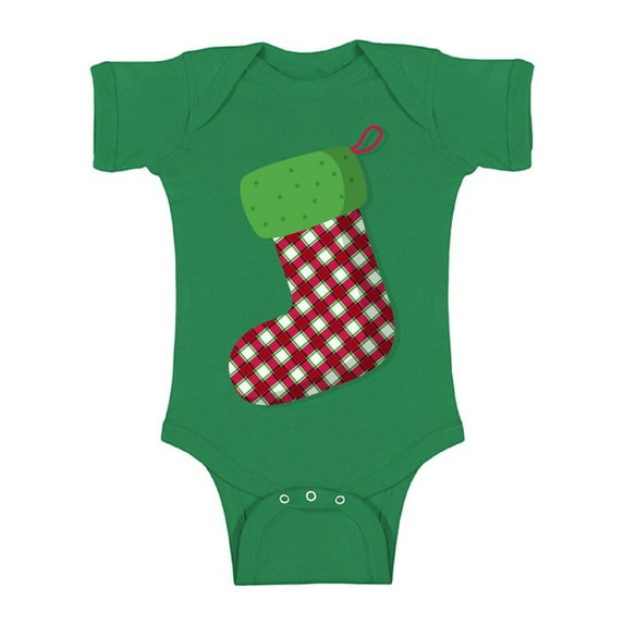 Awkward Styles Xmas Baby Outfit Bodysuit Funny Christmas Stocking Romper