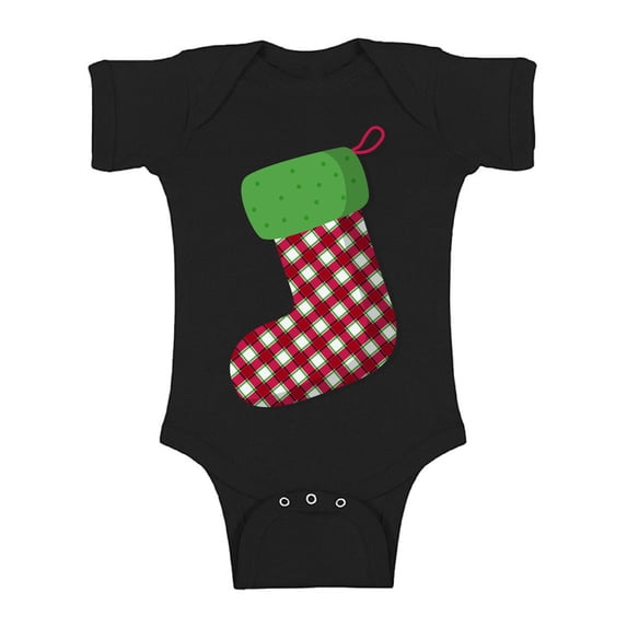 Awkward Styles Xmas Baby Outfit Bodysuit Funny Christmas Stocking Romper