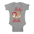 thumbnail image 1 of Awkward Styles Ugly Xmas Baby Outfit Bodysuit Little Christmas Sloth Romper, 1 of 4