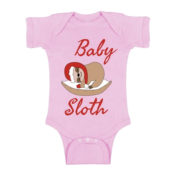Awkward Styles Xmas Baby Outfit Bodysuit Little Christmas Sloth Romper
