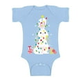 thumbnail image 1 of Awkward Styles Xmas Baby Outfit Bodysuit Rabbit Christmas Tree Romper, 1 of 4