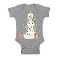 thumbnail image 1 of Awkward Styles Xmas Baby Outfit Bodysuit Rabbit Christmas Tree Romper, 1 of 4