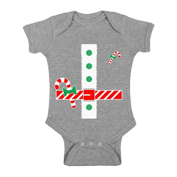 Awkward Styles Xmas Baby Outfit Bodysuit Santa Claus Christmas Sweets Romper
