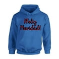 thumbnail image 1 of Awkward Styles Xmas Hoodie Christmas Feliz Navidad Plaid Hooded Sweatshirt, 1 of 5