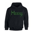 thumbnail image 1 of Awkward Styles Xmas Hoodie Christmas Merry Plaid Hooded Sweatshirt, 1 of 5