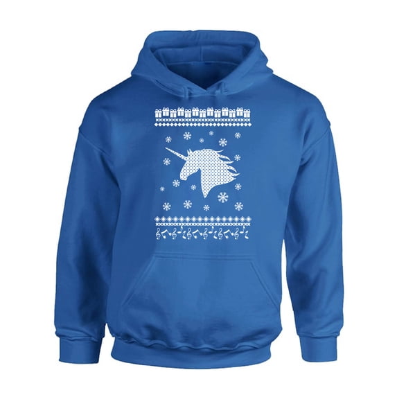 Awkward Styles Xmas Hoodie Christmas Unicorn Hooded Sweatshirt