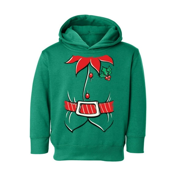 Awkward Styles Xmas Hoodie for Girls Boys Toddler Adorable Christmas Elf Suit Sweatshirt