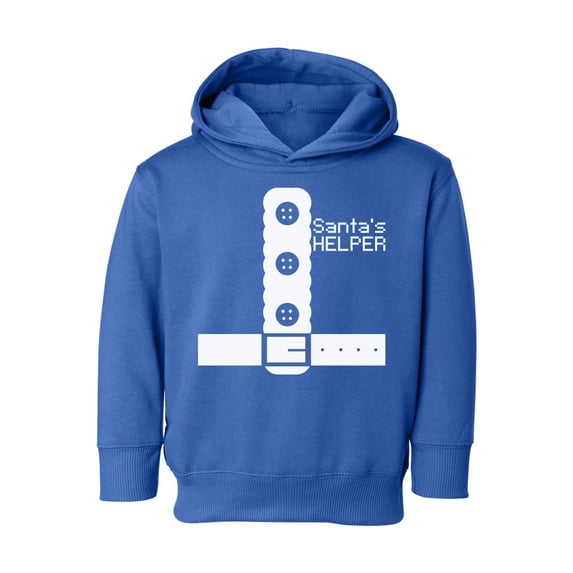 Awkward Styles Xmas Hoodie for Girls Boys Toddler Santa's Christmas Helper Sweatshirt