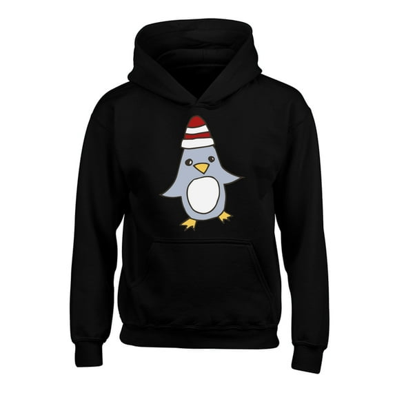 Awkward Styles Xmas Hoodies for Kids Youth Christmas Penguin Cartoon Sweatshirt