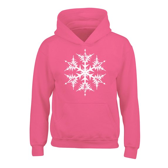 Awkward Styles Xmas Hoodies for Kids Youth Christmas Snowflake Sweatshirt