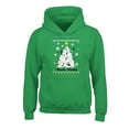 thumbnail image 1 of Awkward Styles Xmas Hoodies for Kids Youth Meowee Christmas Sweatshirt, 1 of 4