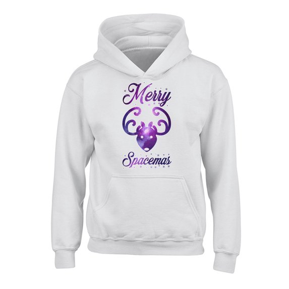 Awkward Styles Xmas Hoodies for Kids Youth Merry Spacemas Christmas Sweatshirt