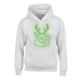 thumbnail image 1 of Awkward Styles Xmas Hoodies for Kids Youth Neon Christmas Light Sweatshirt, 1 of 4