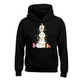 thumbnail image 1 of Awkward Styles Xmas Hoodies for Kids Youth Rabbit Christmas Tree Sweatshirt, 1 of 4