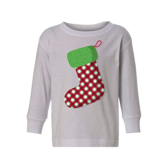 Awkward Styles Xmas Long Sleeve Shirt for Boys Girls Toddler Funny Christmas Stocking Shirt