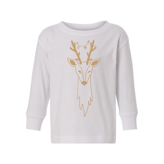 Awkward Styles Xmas Long Sleeve Shirt for Girls Boys Christmas Deer Shirt