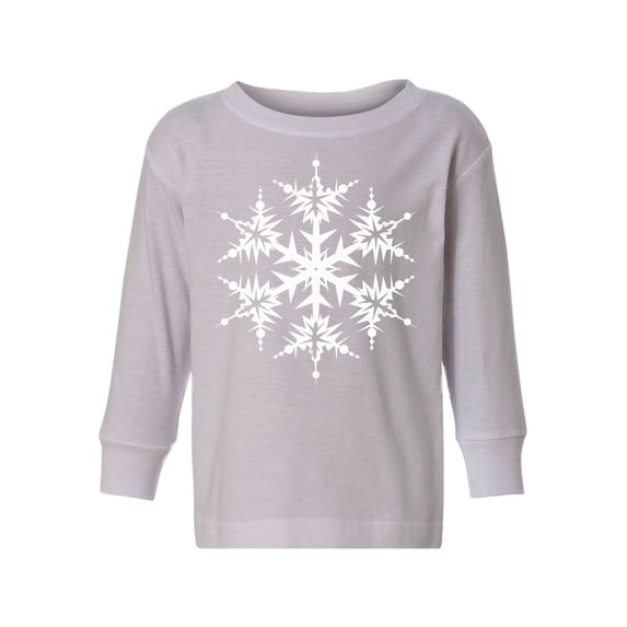 Awkward Styles Xmas Long Sleeve Shirt for Girls Boys Toddler Christmas Snowflake Shirt