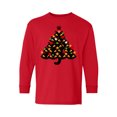 thumbnail image 1 of Awkward Styles Xmas Long Sleeve Shirt for Kids Youth Boys Girls Cats Christmas Tree Shirt, 1 of 4