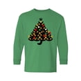 thumbnail image 1 of Awkward Styles Xmas Long Sleeve Shirt for Kids Youth Boys Girls Cats Christmas Tree Shirt, 1 of 4